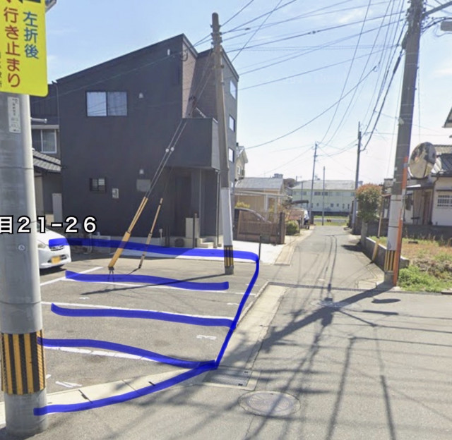 南区和田1-21-26駐車場の駐車場写真