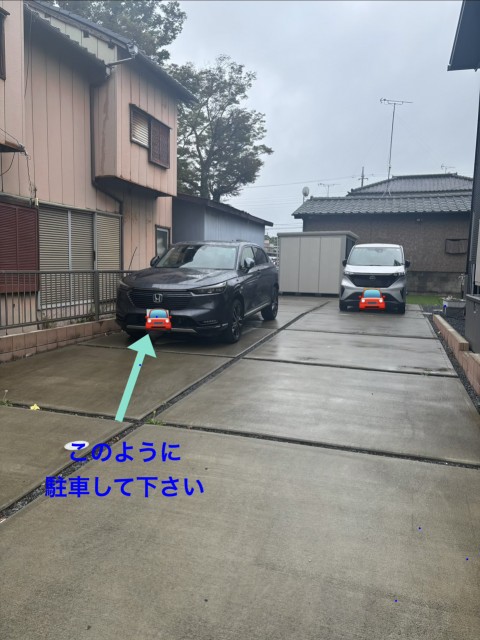 湊中央2丁目2-12駐車場(那珂湊おさかな市場近く)の駐車場写真