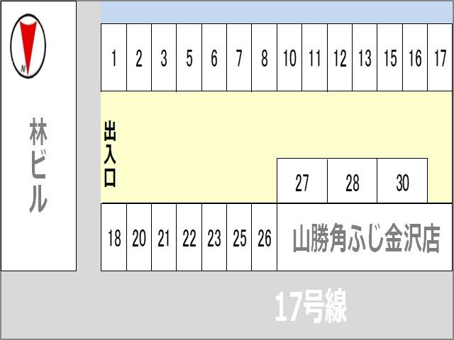 駐車場区画図