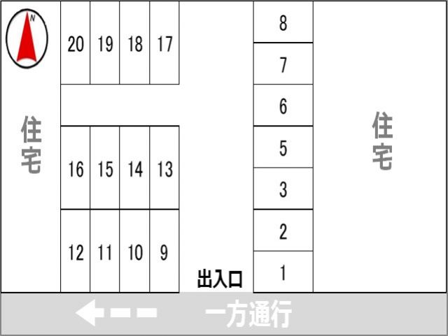 駐車場区画図