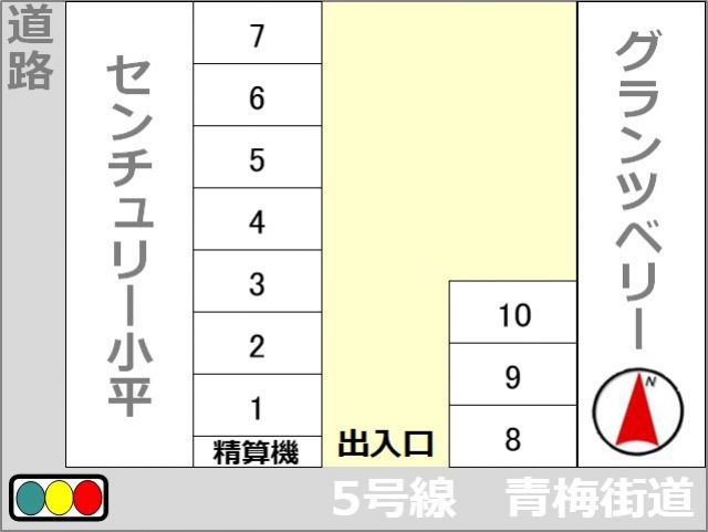 駐車場区画図