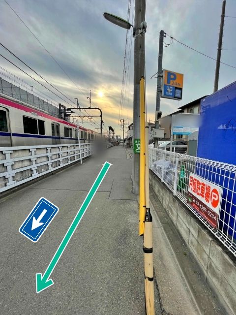 給田3丁目第3東都パークの駐車場写真