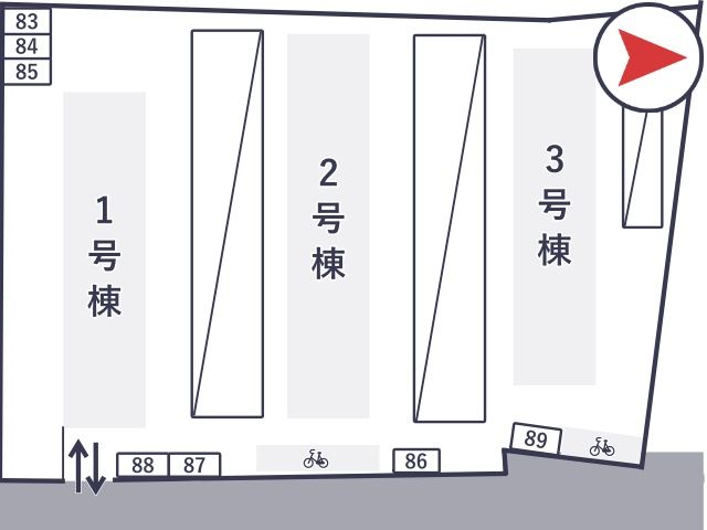 ビレッジハウス松崎の駐車場写真