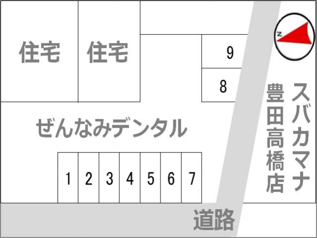 駐車場区画図