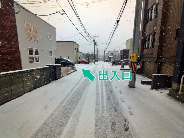 [d9ad4]豊平区福住3条5-2 個宅アキッパ駐車場の駐車場写真