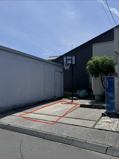 津屋崎中学校前　駐車場の駐車場写真