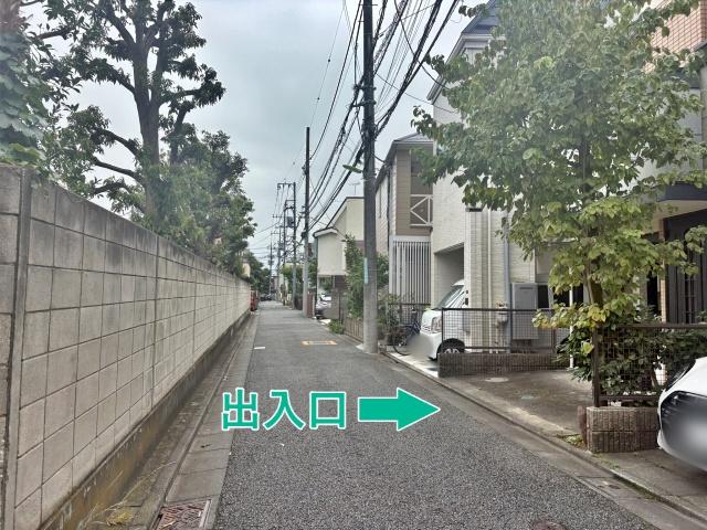 [da632]赤堤5丁目28▽個宅アキッパ駐車場の駐車場写真