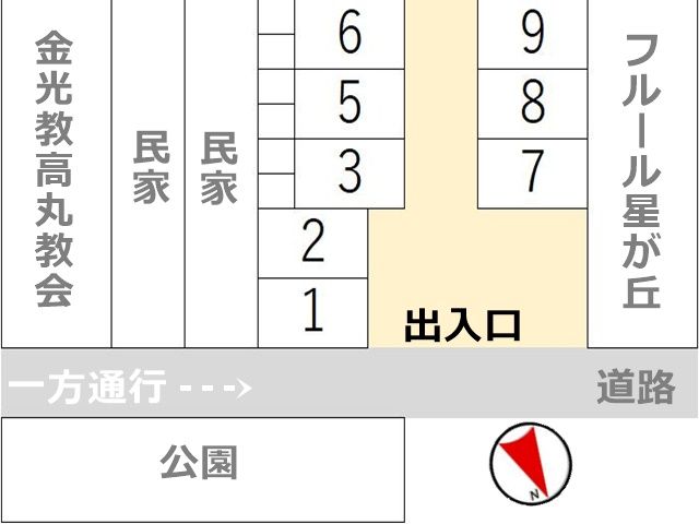 駐車場区画図