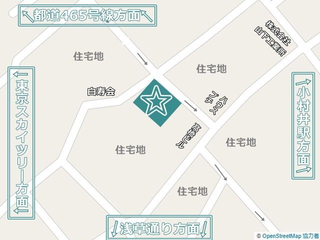 駐車場周辺地図