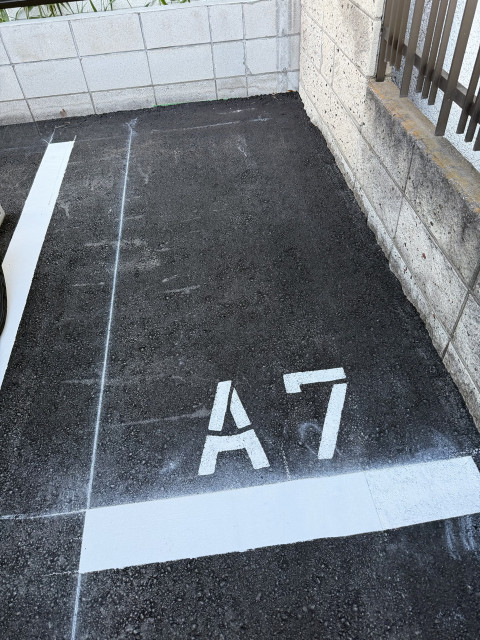 北三谷公園前　A駐車場　オートバイ　駐輪場の駐車場写真