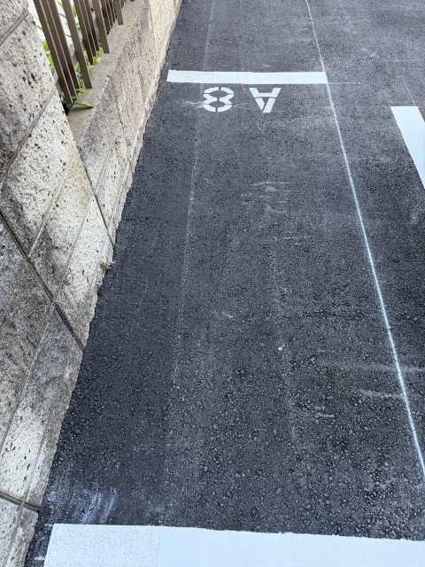 北三谷公園前　A駐車場　オートバイ　駐輪場の駐車場写真