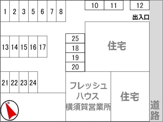 駐車場区画図