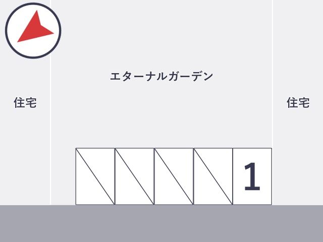 エターナルガーデン アキッパ駐車場の駐車場写真