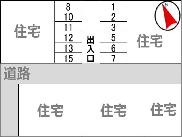 駐車場区画図