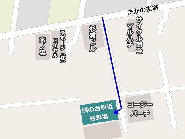駐車場周辺地図