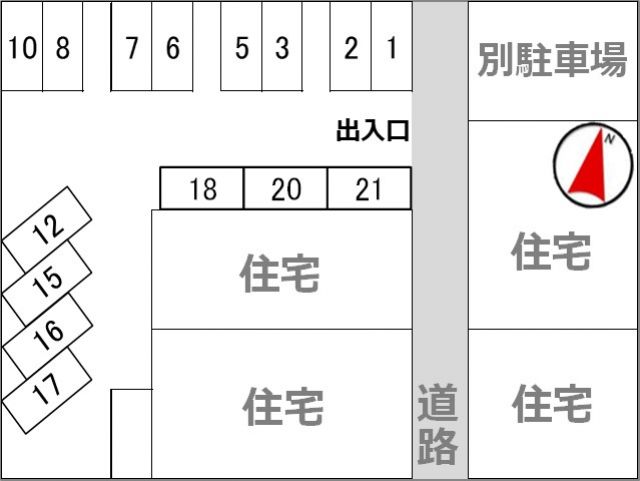 駐車場区画図