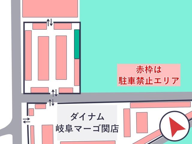 ダイナム岐阜マーゴ関店 駐車場の駐車場写真