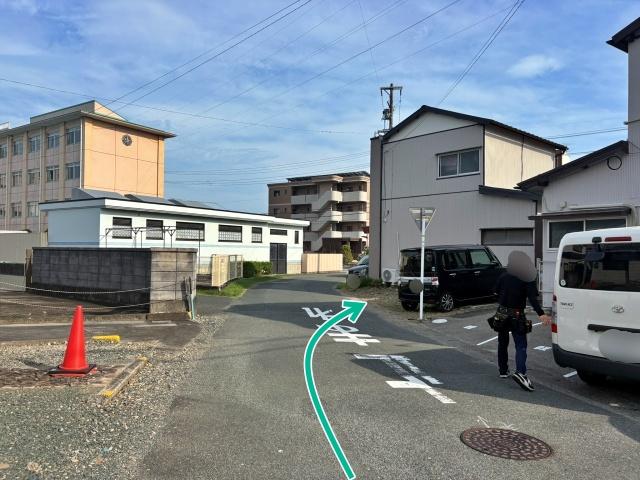 中央区上島1丁目19-6▽アキッパ駐車場の駐車場写真