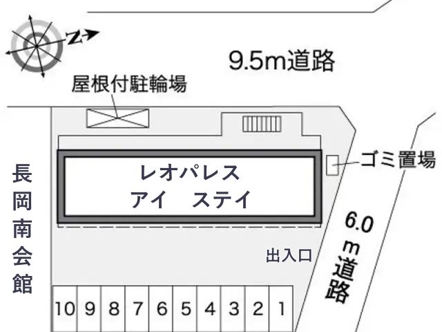 レオパレスアイ ステイ駐車場【37351】の駐車場写真