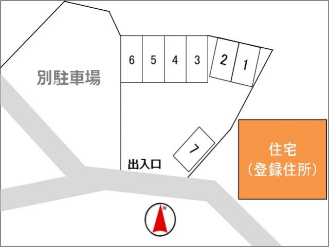 駐車場区画図