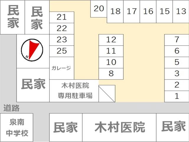 駐車場区画図