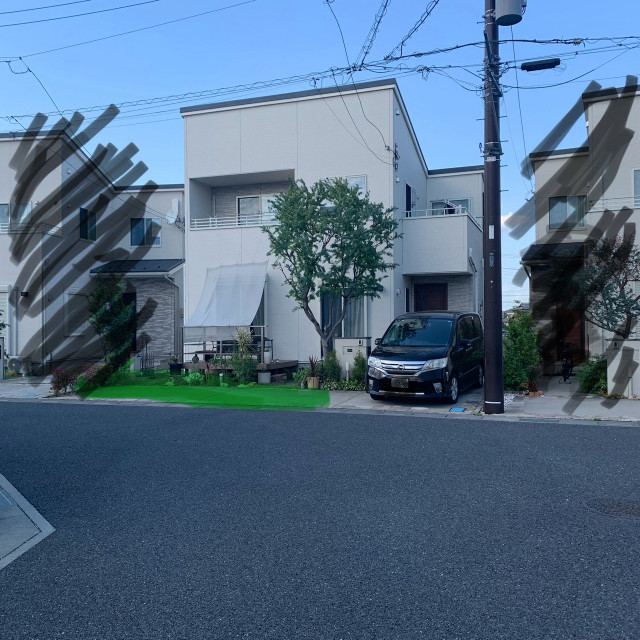 美園1丁目37 （広め）自宅の空き駐車場の駐車場写真