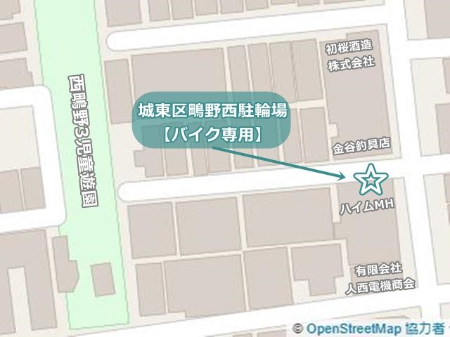 駐車場周辺地図