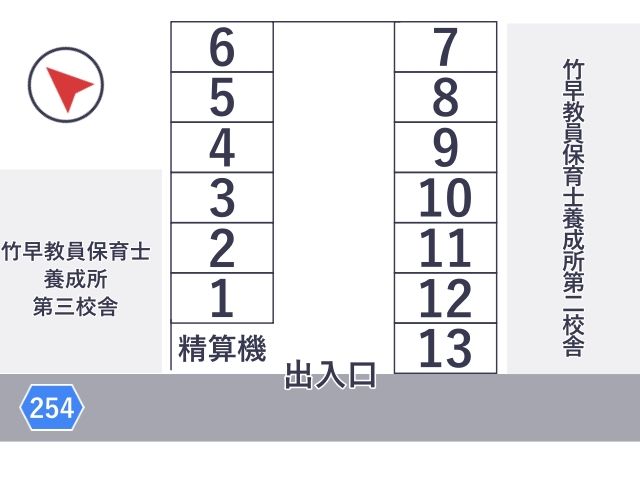 駐車場区画図