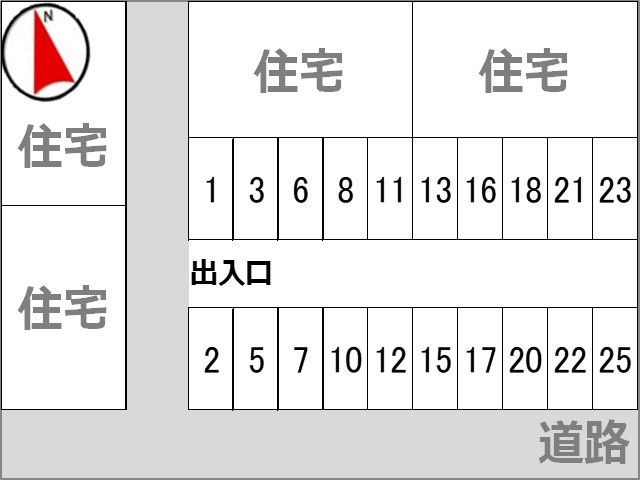 駐車場区画図