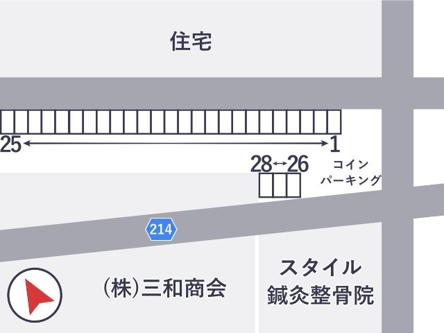 南区万倍第1駐車場の駐車場写真
