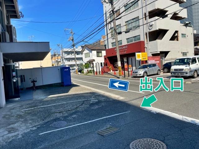 ズムスタ徒歩1分 新生倉庫運輸本社玄関前駐車場【17:45~23:59】の駐車場写真