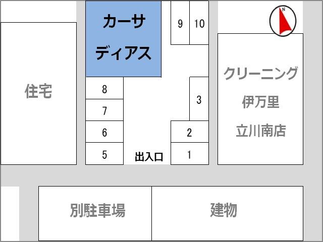 駐車場区画図