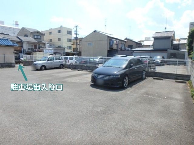 敷地内より南側を向いた景色