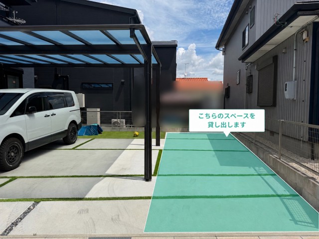 神明町6丁目3-11駐車場の駐車場写真