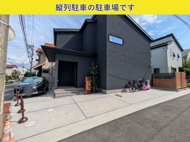 [e1854] 真間5丁目 個宅アキッパ駐車場の駐車場写真