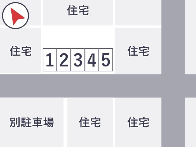 大和田町5丁目 月極駐車場の駐車場写真