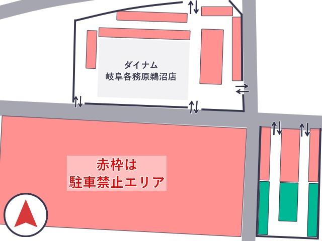 ダイナム岐阜各務原鵜沼店 駐車場の駐車場写真
