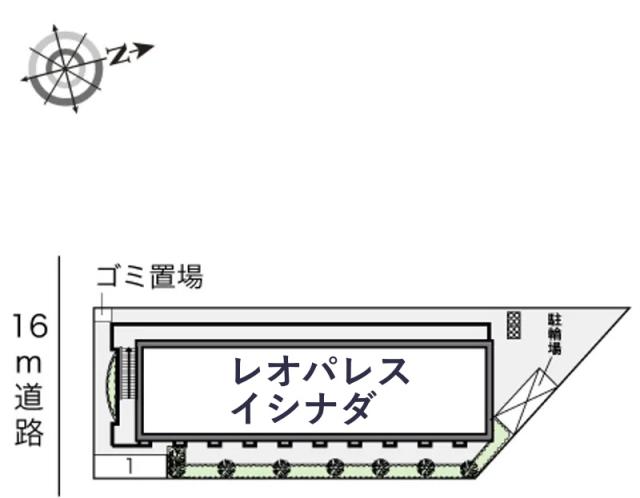 レオパレスイシナダ駐車場【12965】の駐車場写真
