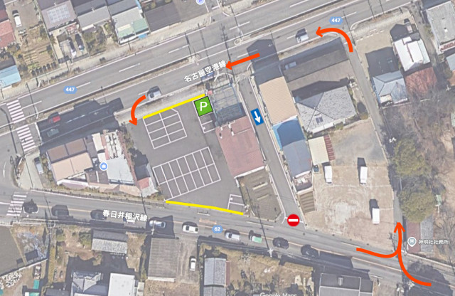 キッチンくま 駐車場の駐車場写真