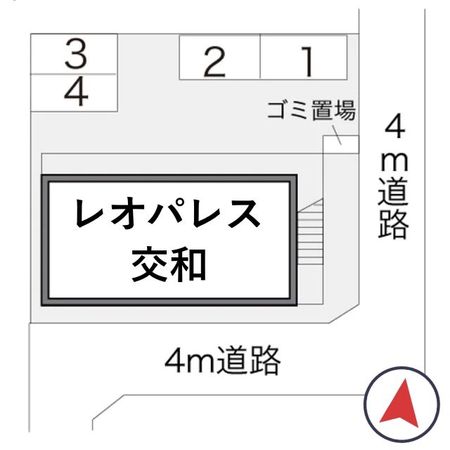 レオパレス交和駐車場【13215】の駐車場写真