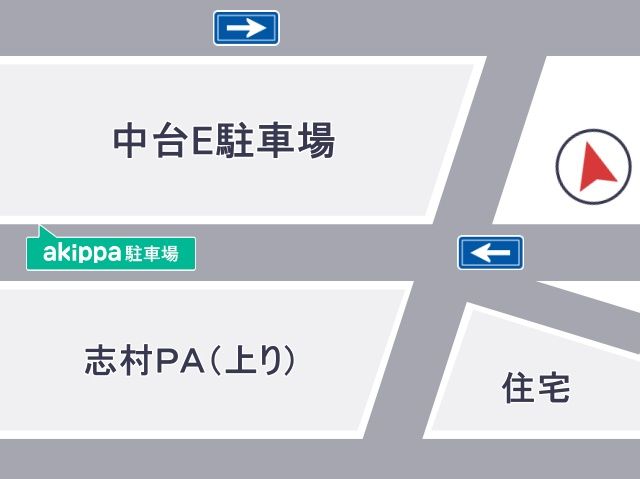 駐車場周辺地図