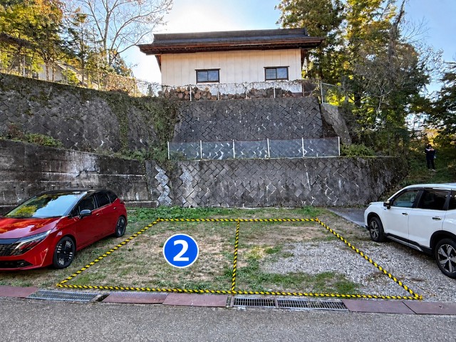 高山堀端駐車場の駐車場写真