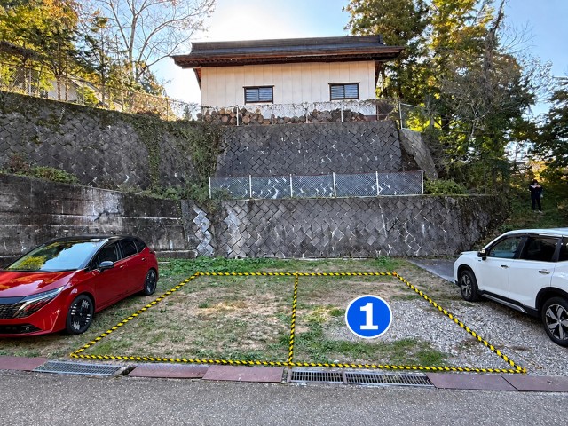 高山堀端駐車場の駐車場写真