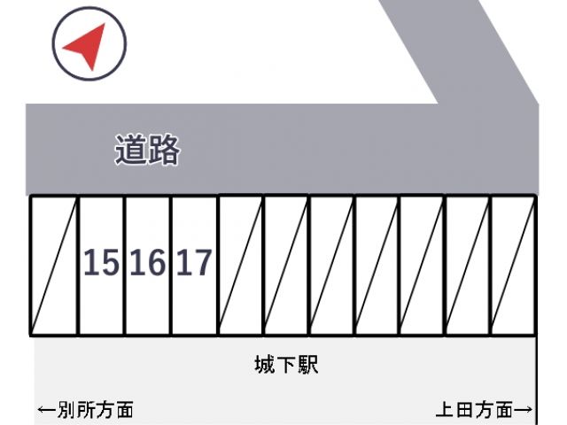城下駐車場の駐車場写真
