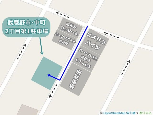 駐車場周辺地図
