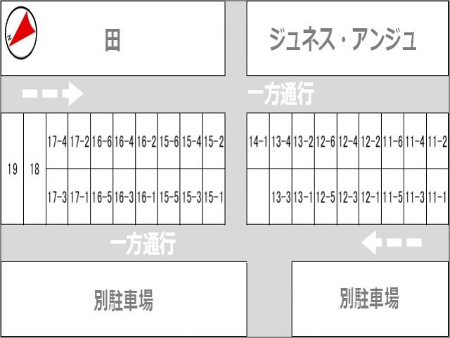 駐車場区画図1