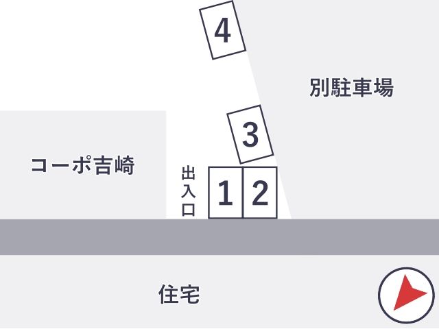 犬蔵1丁目東都パークの駐車場写真