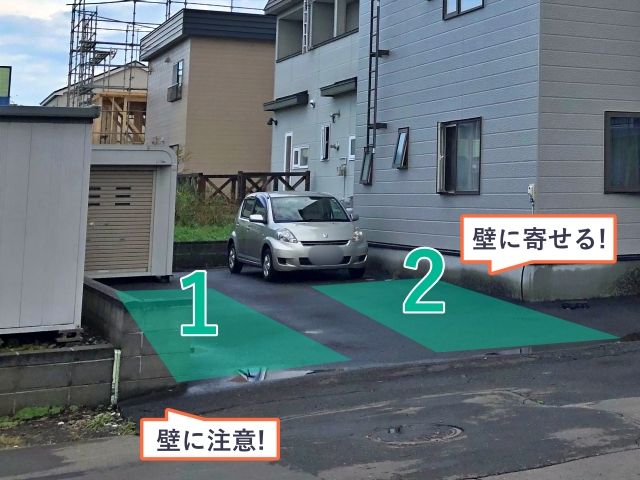稲穂町西2丁目1−5駐車場【2】の駐車場写真