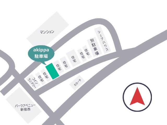 駐車場周辺地図