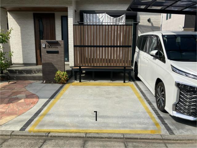 上新井4丁目akippa駐車場の駐車場写真